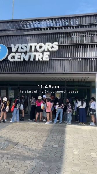 S'pore Fans Queue 5 Hours For BTS' Suga Merch Despite Intense Heat, One ...