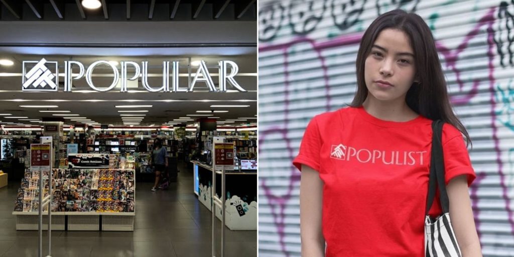 Papular Store Popular Bookstore Sends Lawyer's Letter To Shop Over 'Populist' T-Shirt ...