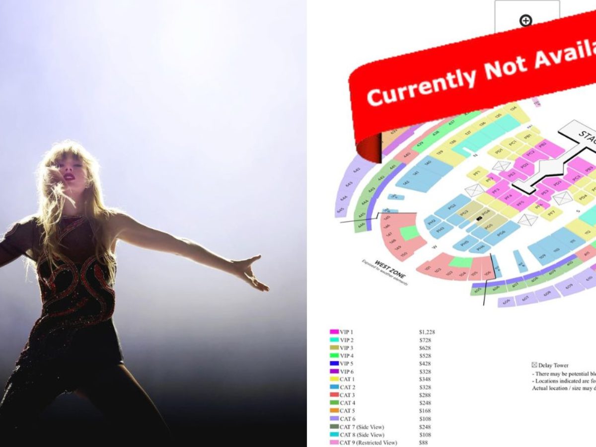 Taylor Swift Concert Sold Out On Ticketmaster & Klook, Tickets