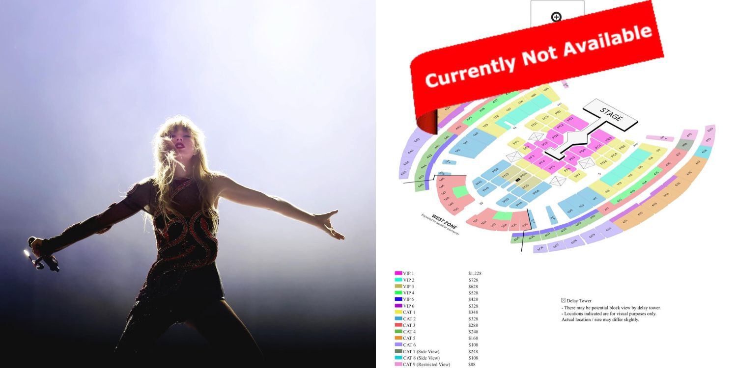 Taylor Swift Concert Sold Out On Ticketmaster & Klook, Tickets