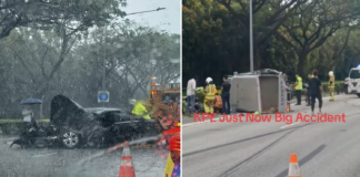11 People Conveyed To Hospital After KPE Accident, Lorry Ferrying Workers Reportedly Toppled Over