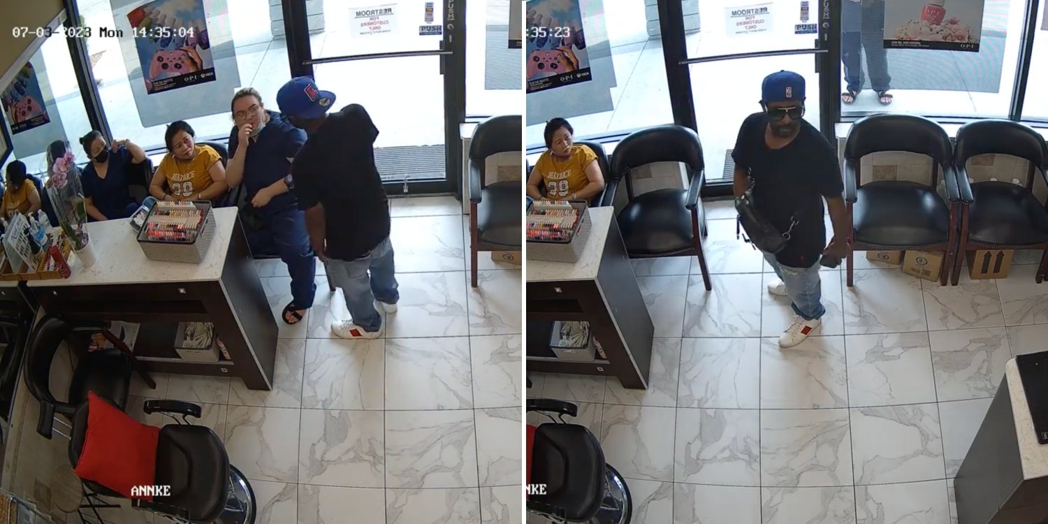 Robber Gets Ignored After Asking Nail Salon Customers For Their Money ...