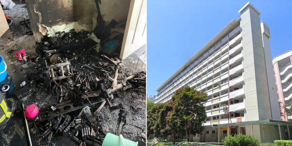 3 Children Sent To Hospital After Redhill Flat Catches Fire, PMD