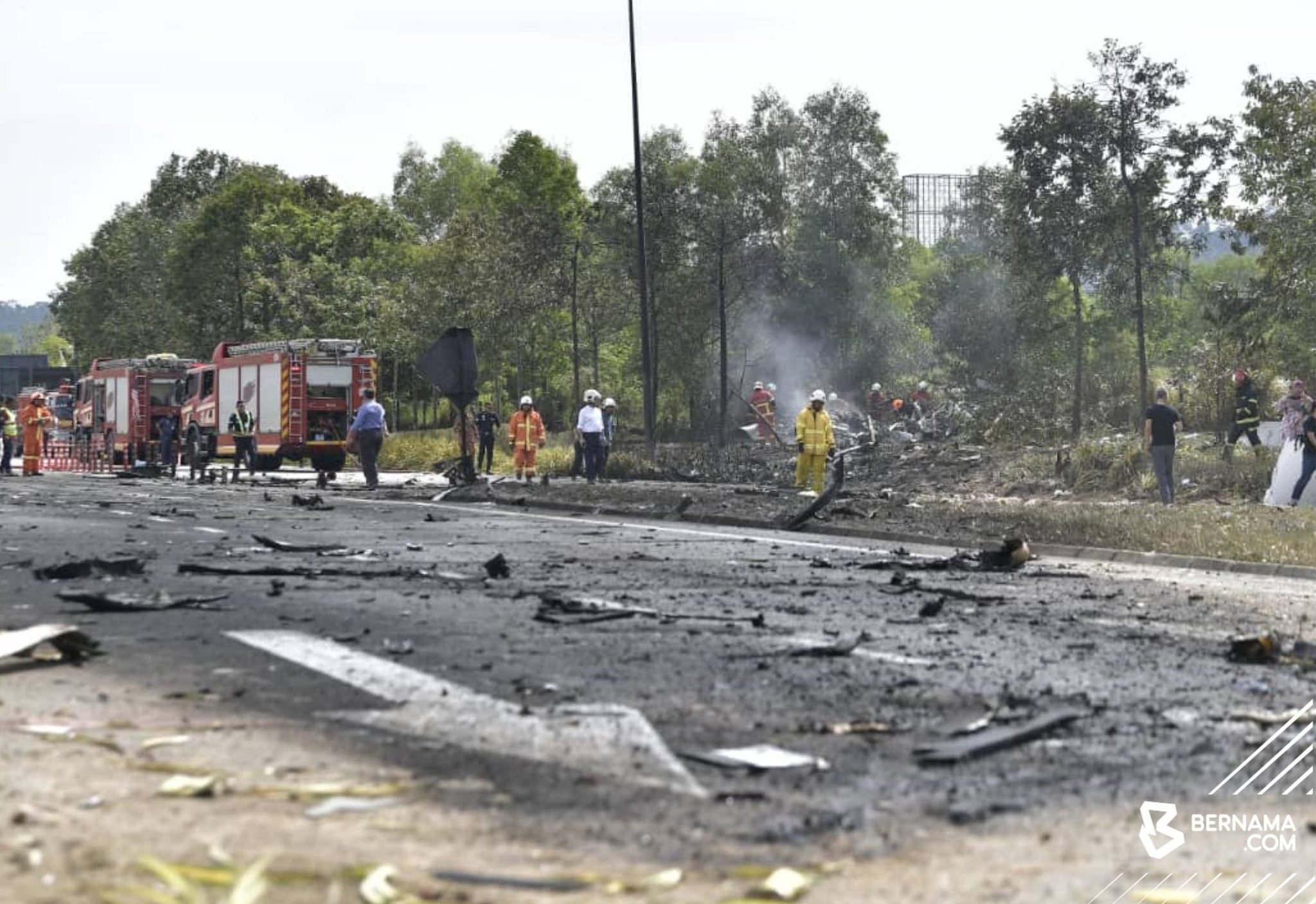 delivery rider plane crash