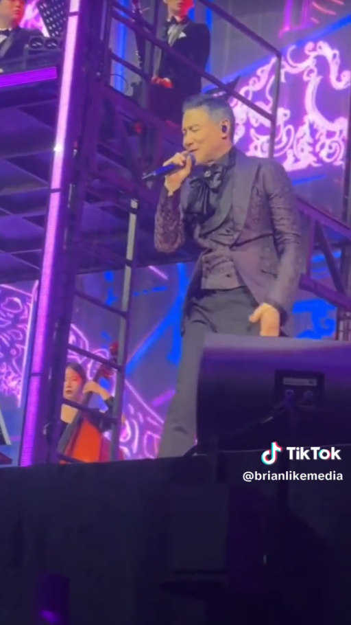 Jacky Cheung collapsed onstage