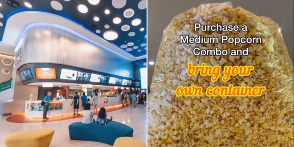 Cathay Cineplex AMK Offers Up To 3KG Of Popcorn, Bring Your Own Container To Claim