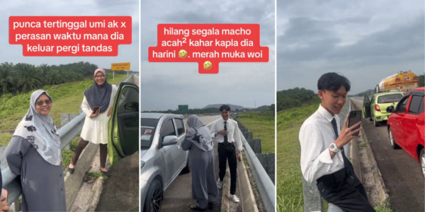 M'sia Family Accidentally Leaves Boy Behind At Rest Stop En Route To His University Registration