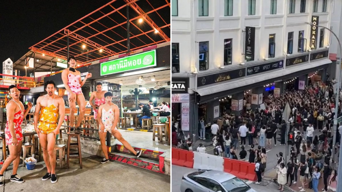 Viral Thai Hunks Take Over Bugis Mookata Eatery, Attract Massive Crowd  Along Liang Seah Street