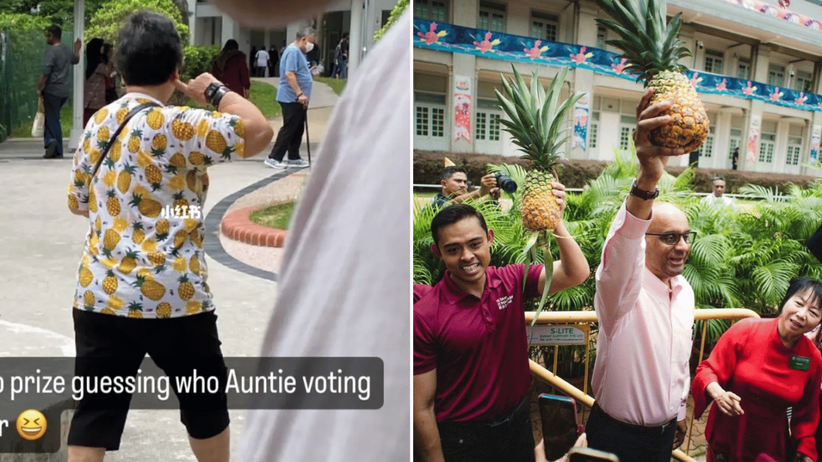 Woman Wears Pineapple Print Shirt To Vote In PE2023, Allegedly Told To Go  Home & Change