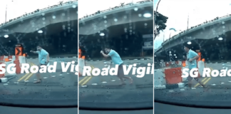 Man Does Little Dance After Getting Honked At For Jaywalking On S'pore Road, Amuses Internet
