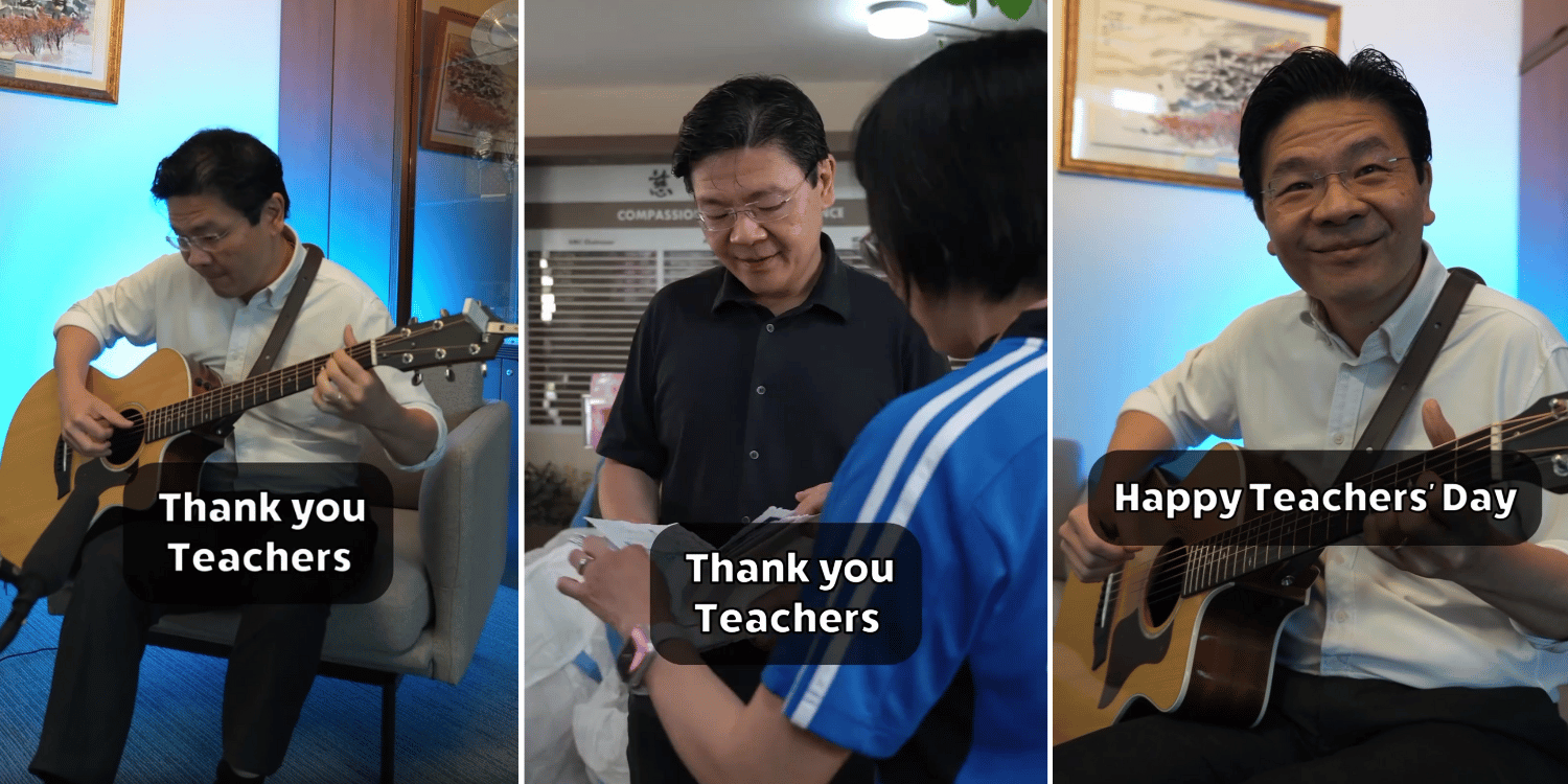 Lawrence Wong Dedicates Taylor Swift's 'Love Story' On Teachers' Day, Thanks Teachers For Hard Work
