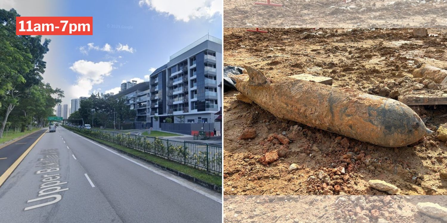 Upper Bukit Timah Road To Close On 26 Sep After Bomb Found, All Residents Must Evacuate