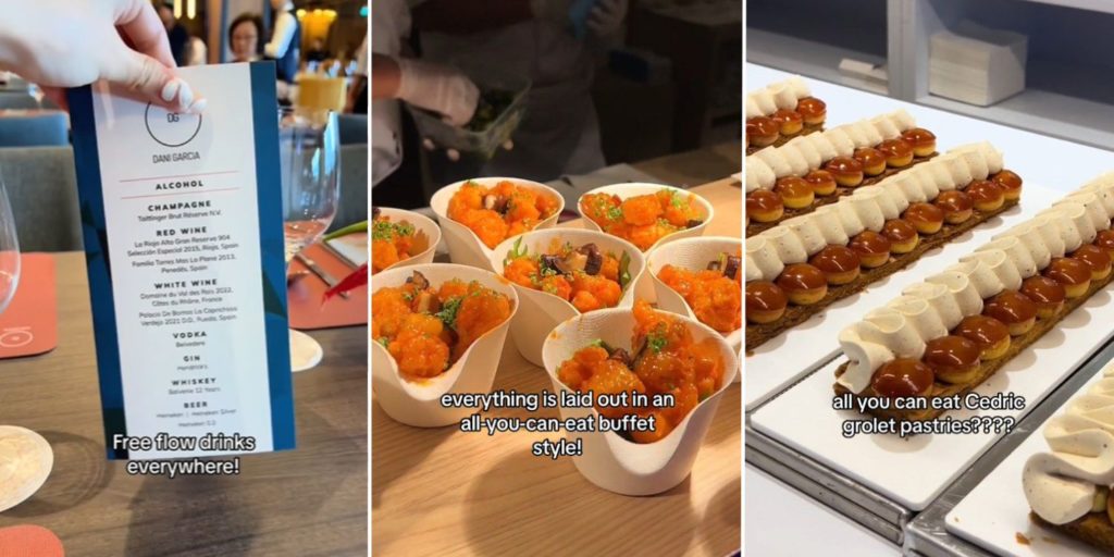 S'pore Influencer Shows Atas Food Like Nobu Buffet That She Gets As F1 Paddock Ticketholder