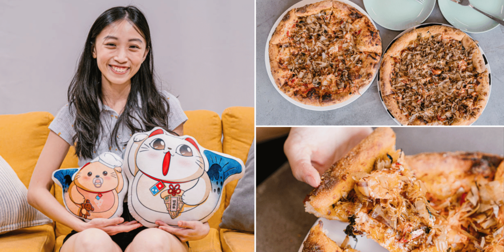 Domino's Pizza S'pore Has Cute Cat Plushies, Buy Large Mentaiko Pizza To Redeem