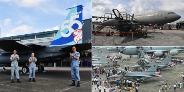 RSAF Commemorates 55 Years With Open House, Sit In Fighter Jets & Try Out Simulators