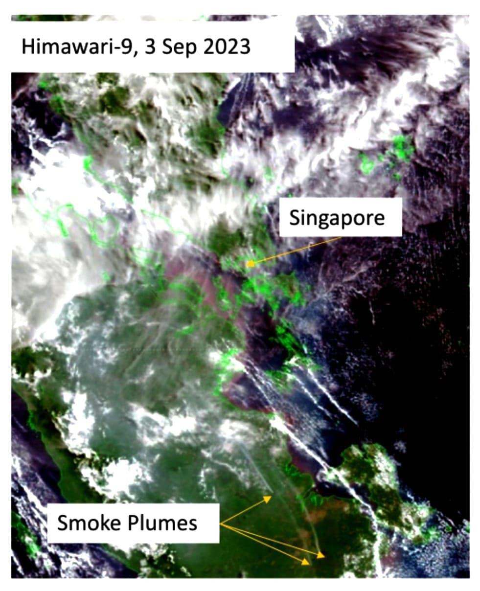 hazy conditions singapore