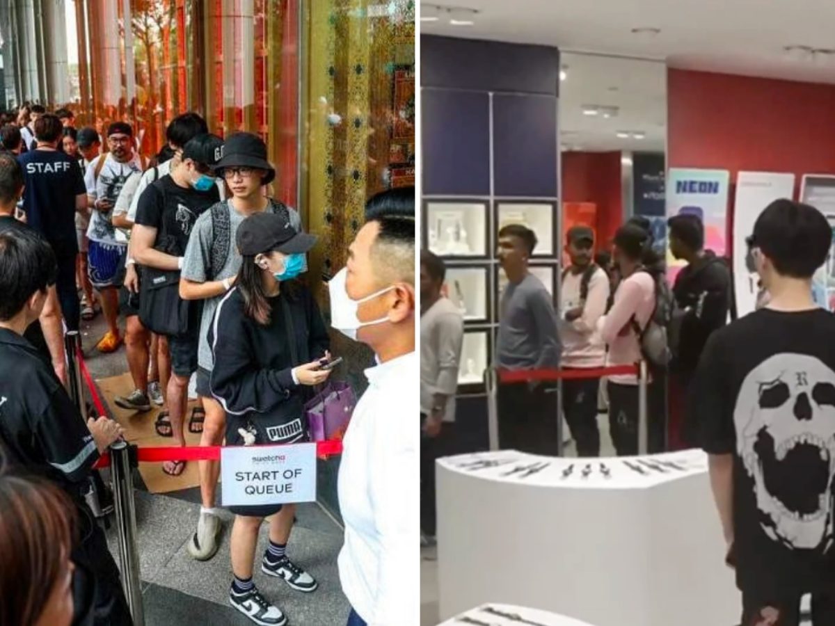 Swatch X Blancpain S pore Launch Sees Orderly Queues Stark