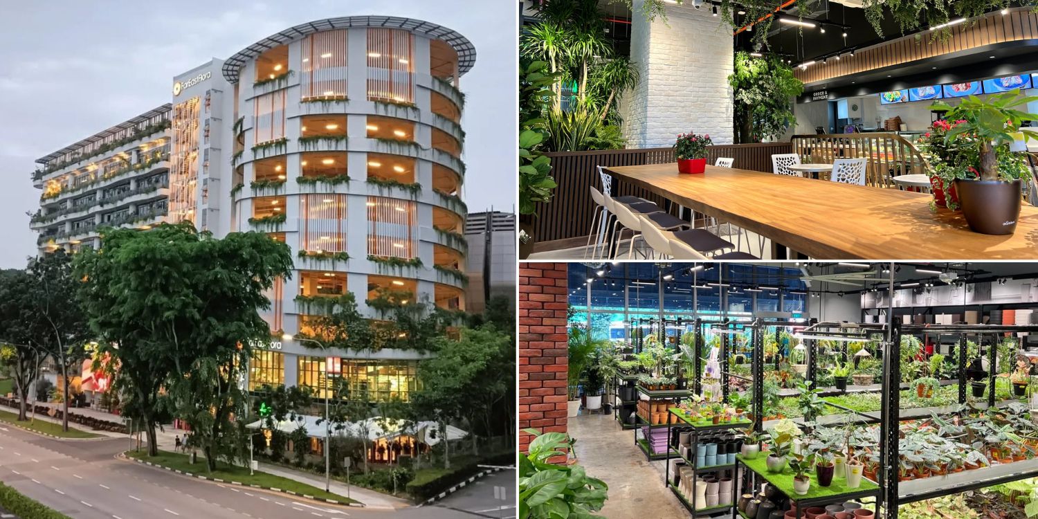 Far East Flora Opens 11-Storey Mall In Clementi, Has Café & Rooftop Sky Garden