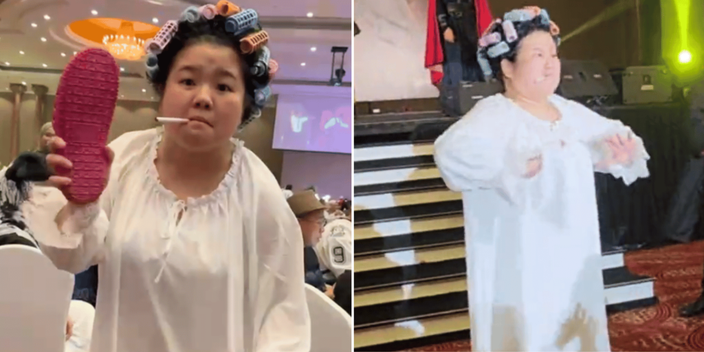 M’sian Woman Dresses Up As 'Kung Fu Hustle' Landlady For Company Dinner ...