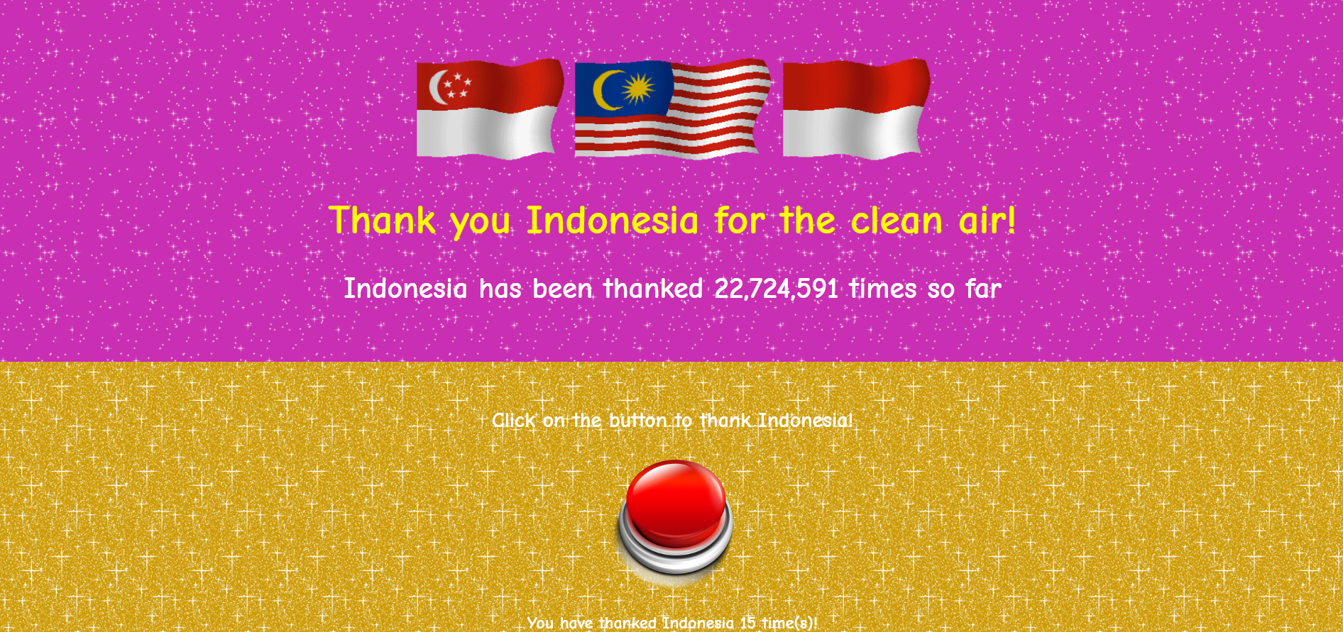 thank Indonesia clean air