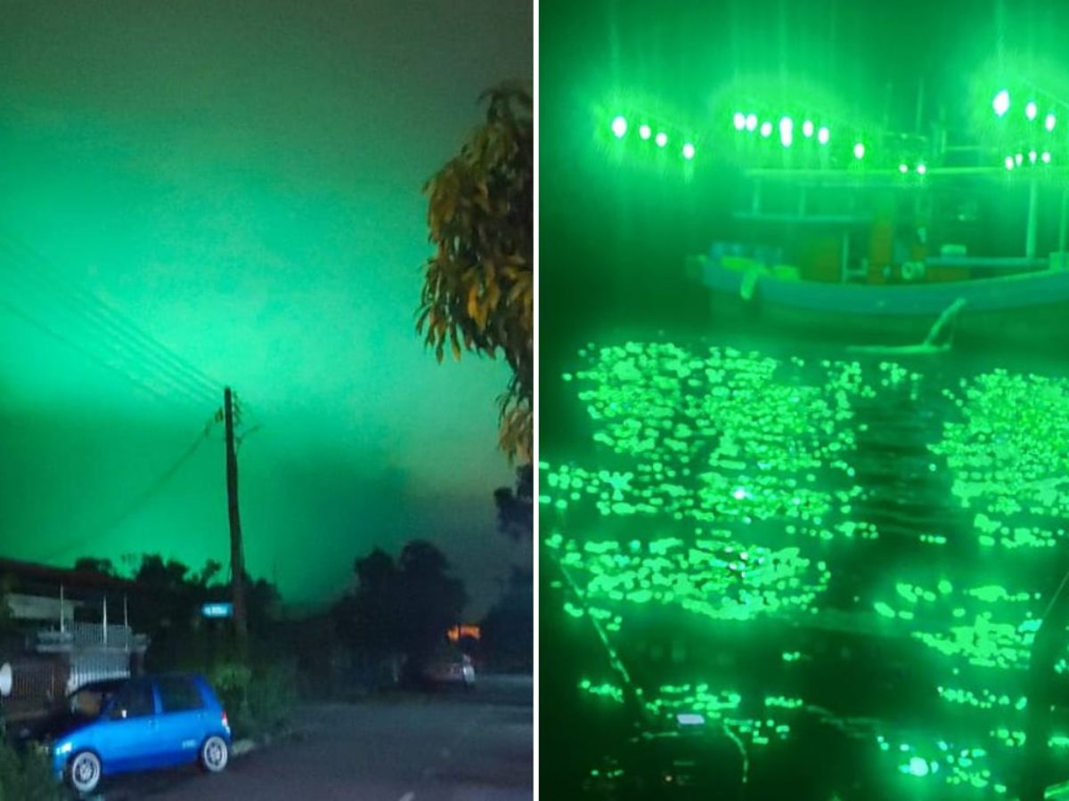 Night Sky Over Selangor Turns Green, M'sians Think It Resembles Northern  Lights