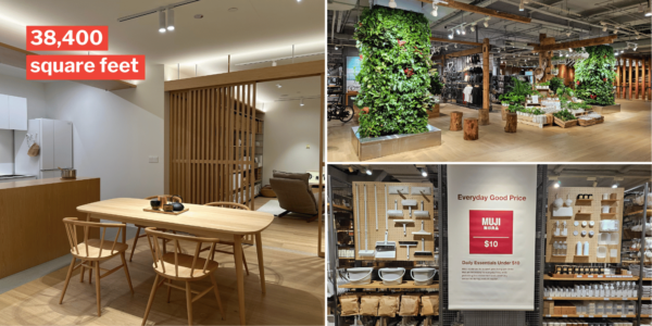 MUJI Plaza Singapura Reopens 22 Nov With HDB Show Flat, Coffee Station & Under S$10 Products