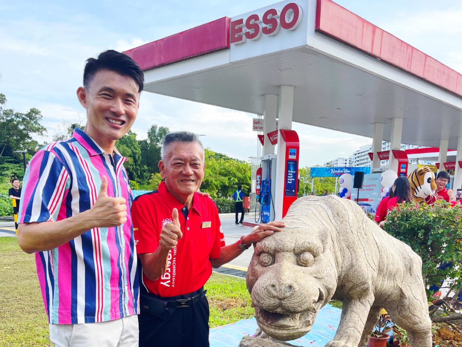 Esso Tiger Statue Returns To Tampines, Continues 30Year History At