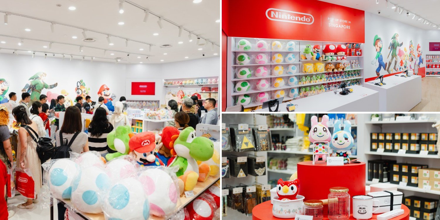 Buy exclusive Super Mario and other game merchandise at first Nintendo  Pop-up Store in Singapore - SG Magazine