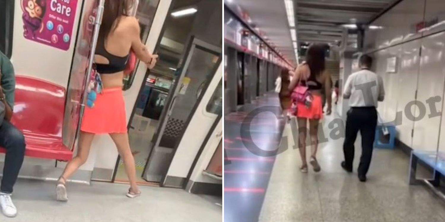 Commuter Holds MRT Door Open On Another Occasion, Gets Led Away By Staff