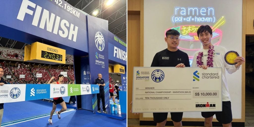 Exquisite Soh Rui Yong Completes 'double-up' Challenge At Standard Chartered S'pore Marathon Picture Concept Exquisite Soh Rui Yong Completes 'double-up' Challenge At Standard Chartered S'pore Marathon Picture Concept