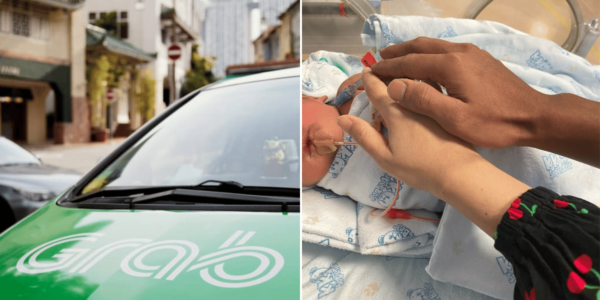 Woman Gives Birth To Baby In Grab Car, Driver Remains Calm & Takes Them Safely To Hospital