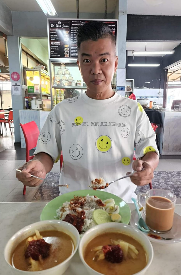 one year's rent nasi lemak