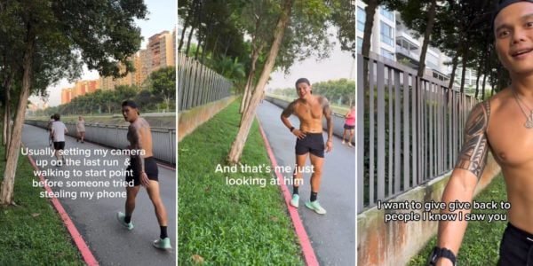 Man Allegedly Tries To Steal Runner's Phone In Hougang, Claims He's Returning It When Caught