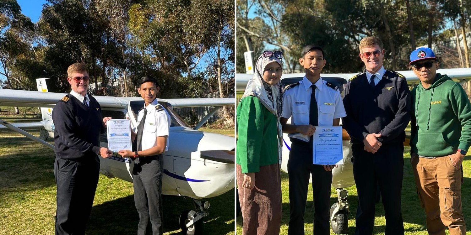 16-Year-Old Boy From S'pore Obtains Recreational Pilot Licence During Gap Year