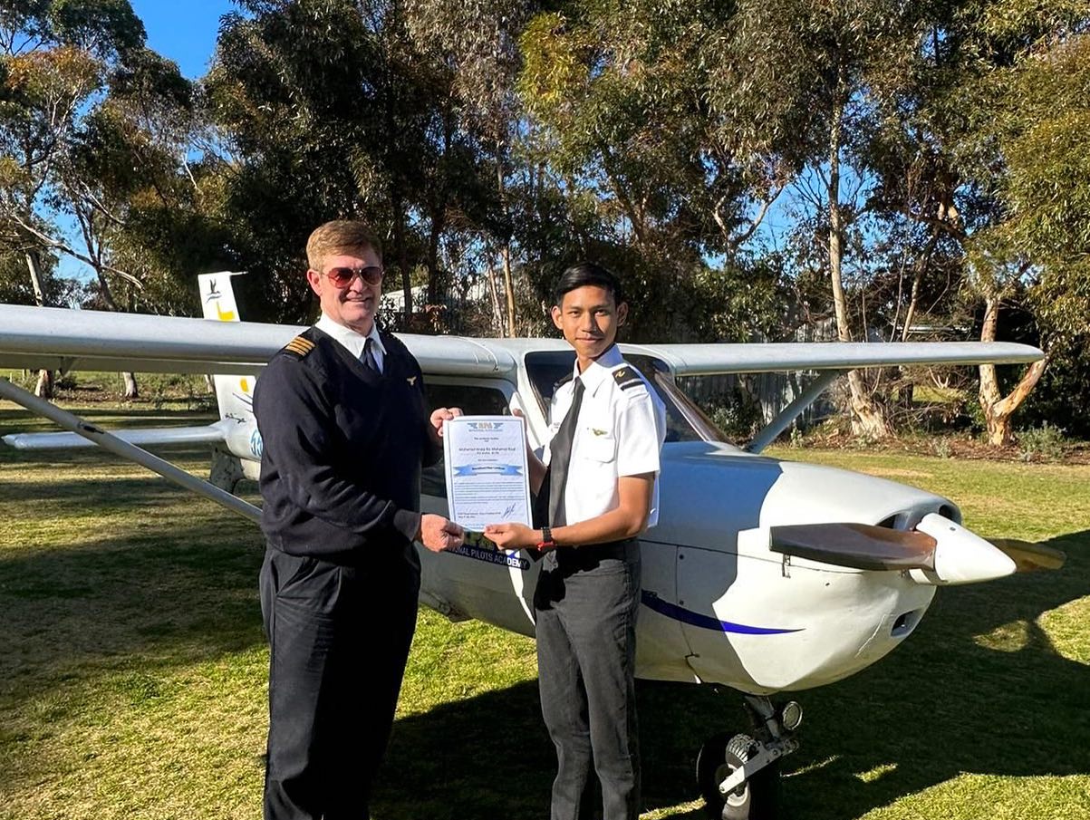 16-year-old pilot