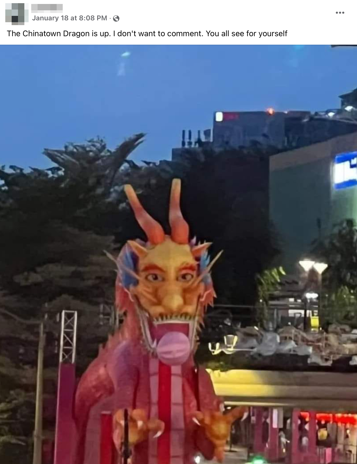 Chinatown dragon pikotaro