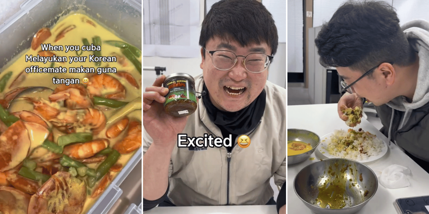 M'sian Man Cooks Traditional Food For Korean Colleagues & Teaches Them To Eat With Their Hands