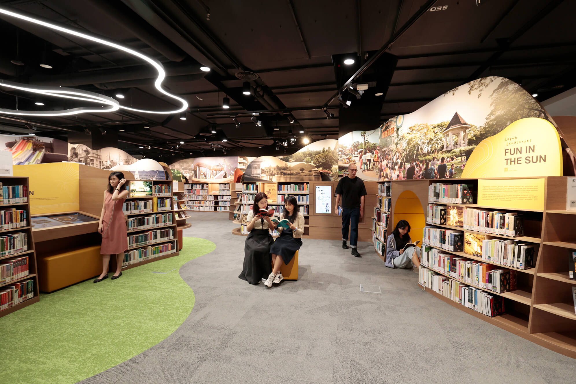 Central Public Library Reopens With AI Storytelling Rooms, S'pore ...