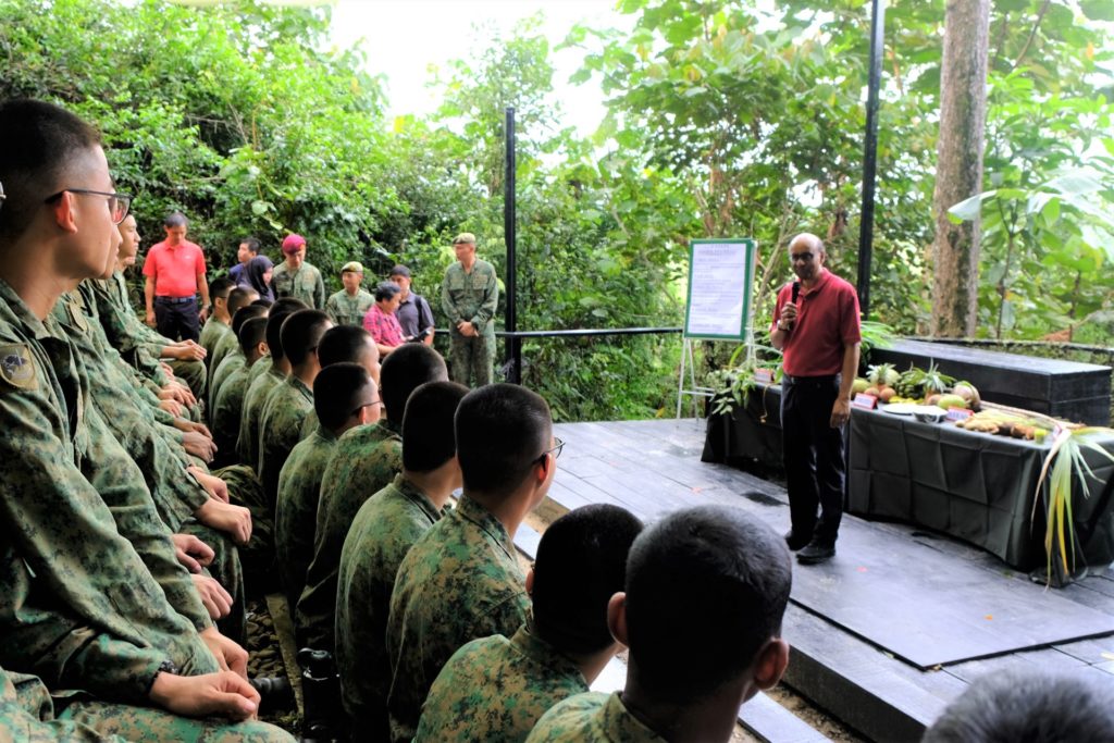 President Tharman Visits SAF Officer Cadets In Brunei Jungle During 1st ...