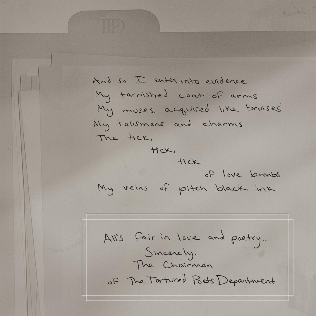 Taylor Swift Announces New Album The Tortured Poets Department Out 19 Apr