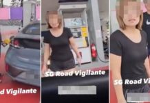 'You're Stealing From M'sia': Man Confronts Pair For Pumping RON95 Petrol Into S'pore-Registered Vehicle