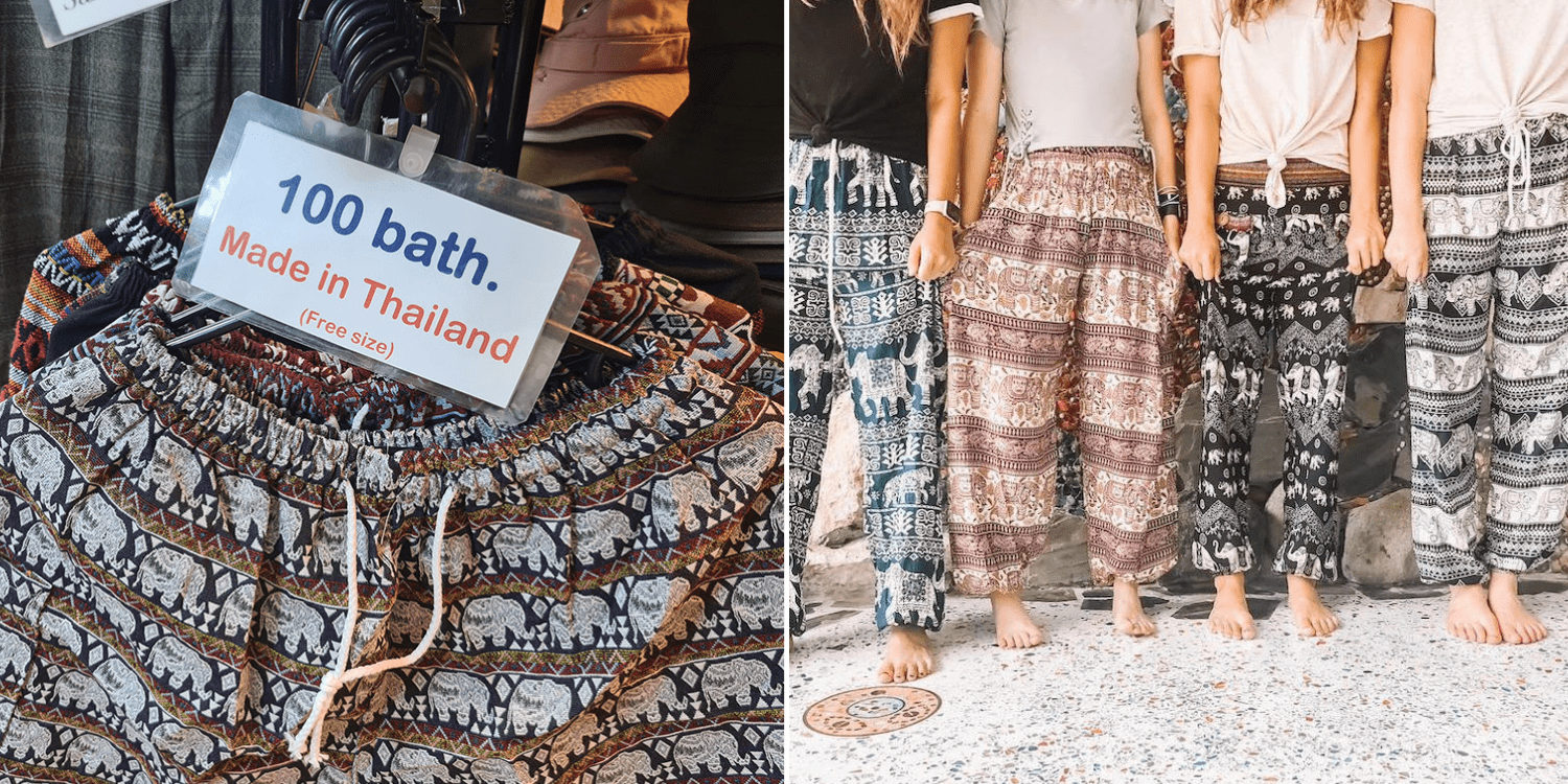 Thailand To Ban Elephant Pants From China Pending Investigation For  Copyright Violations