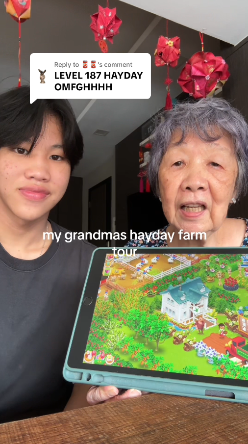 grandma Hay Day farm