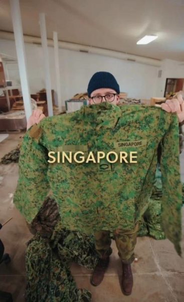 US Online Store Selling SAF Uniform, Says It's A Clone Of Marine Corps ...