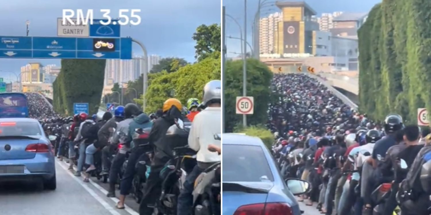 Motorcyclists swarm Woodlands Checkpoint after M'sian Ringgit hits new low against SGD