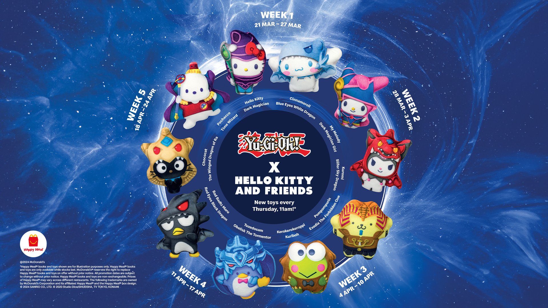 McDonald’s Yu-Gi-Oh! Hello Kitty