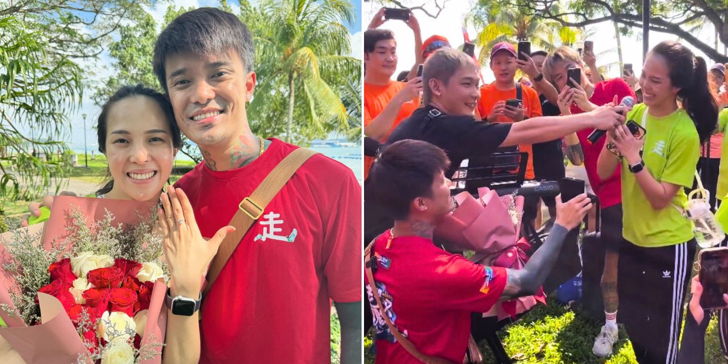 S'pore influencer Simonboy announces he's engaged, proposed during seniors' walk in Pasir Ris
