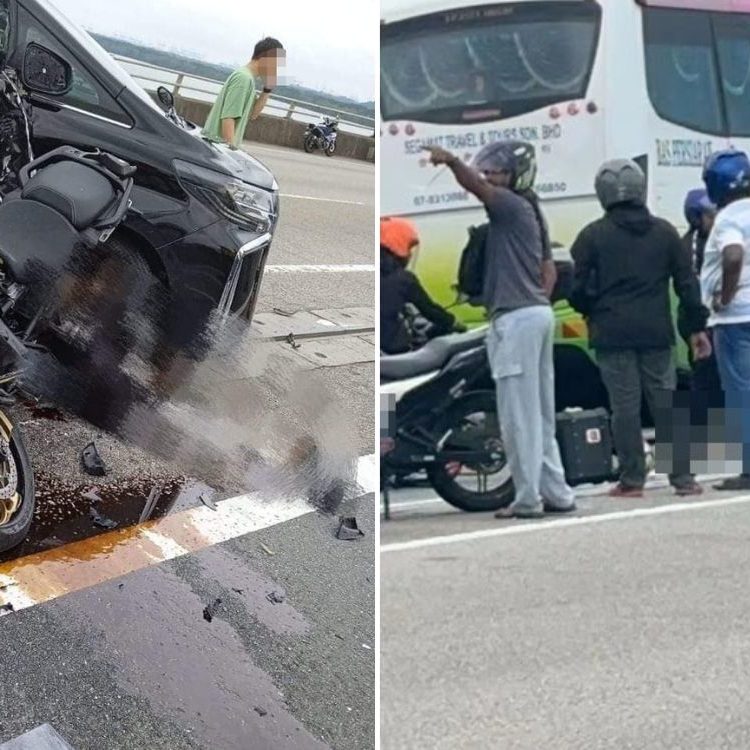 42-year-old motorcyclist dies after collision with minivan on Tuas