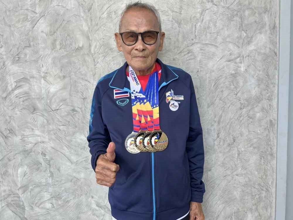 104-year-old runner Thailand - Sawang Janpram