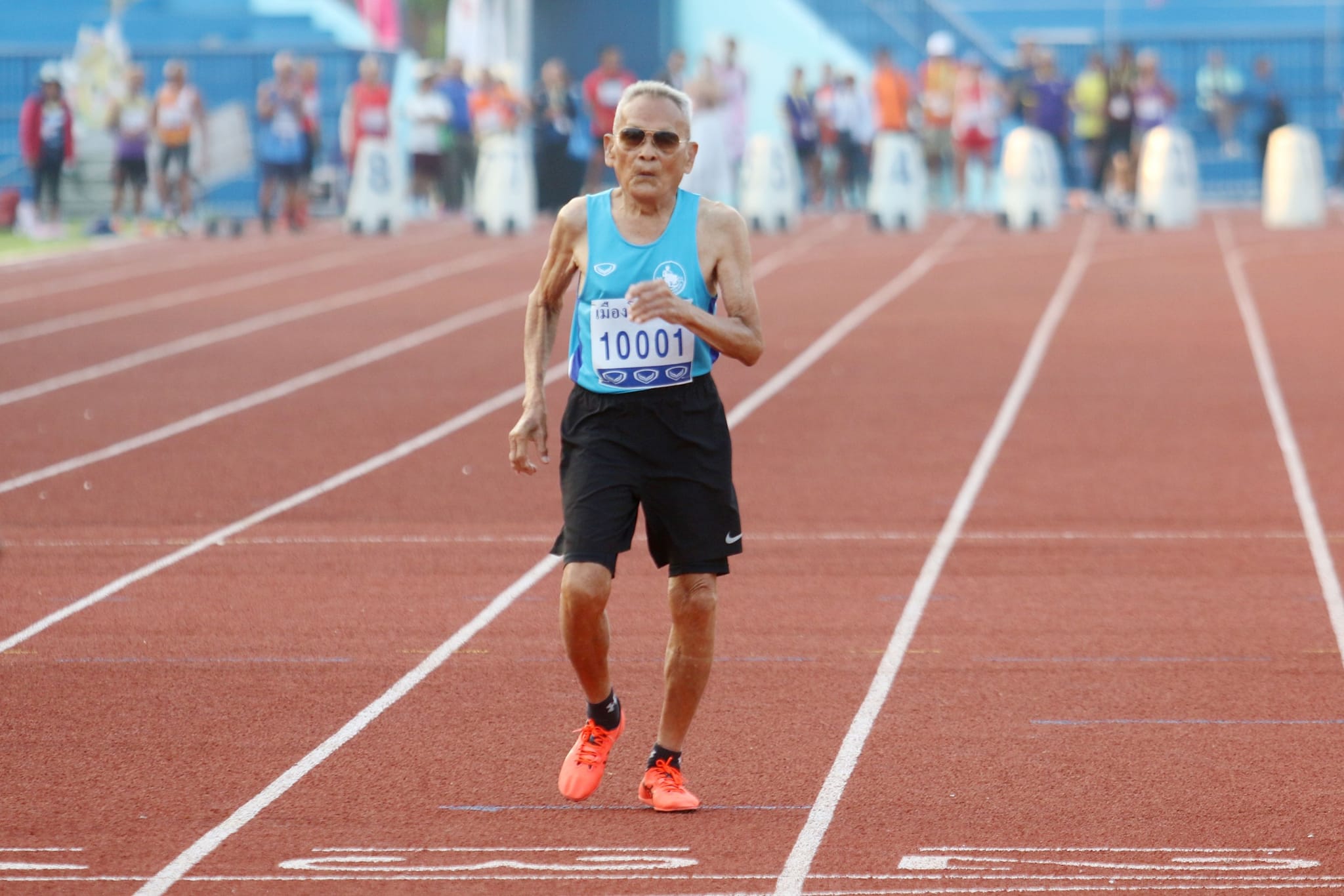 104-year-old runner Thailand - Sawang Janpram